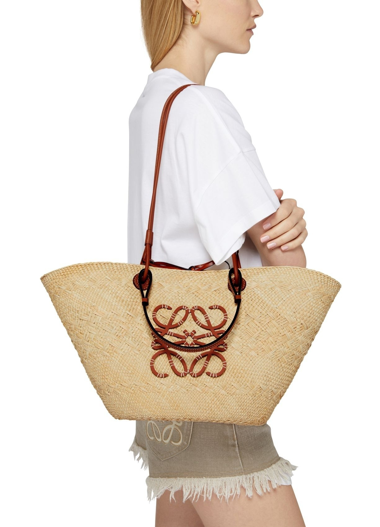 【ロエベ】新作★大人気★夏におすすめ☆ アナグラム かごバッグ