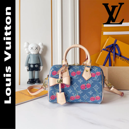 【ルイヴィトン】モノグラム・チェリー スピーディ 20