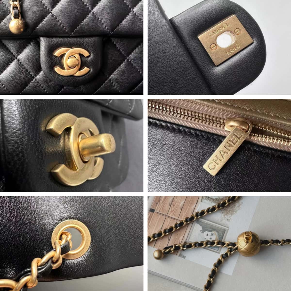 【シャネル】新作♪大人気の斜め掛け♡Flap Bag Gold Ball-選べる4色