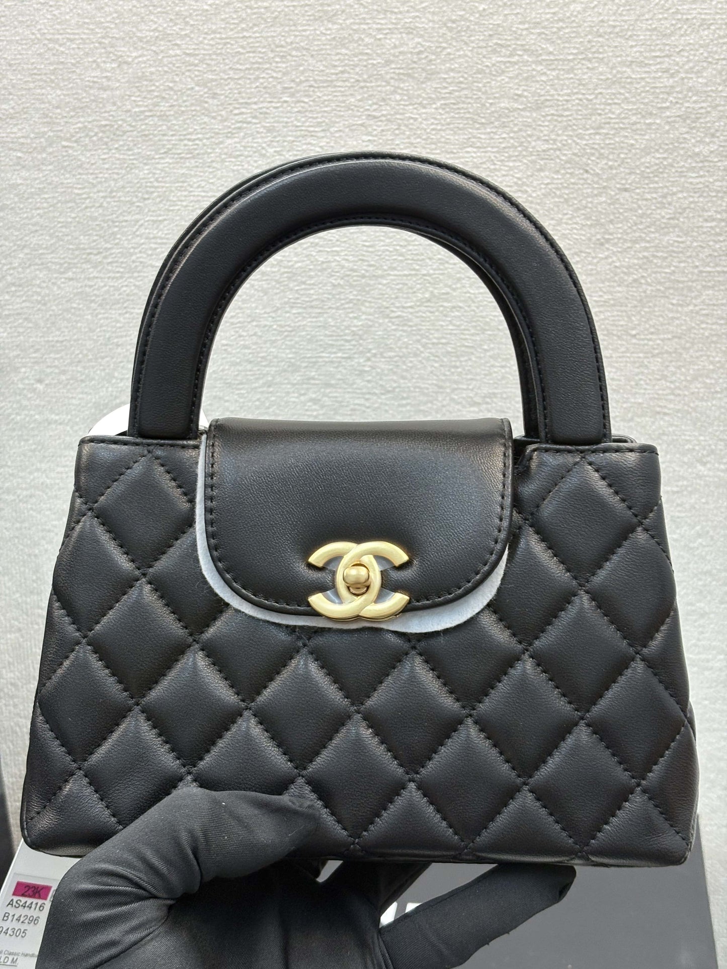 【シャネル】2wayで楽しめる♪チェーン付きミニバッグ  ケリー