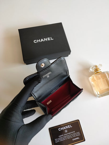 【シャネル】大人気AP214クラシックフラップ財布 高級ラムスキン使用☆ 7色展開☆