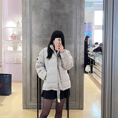 【ディオール】寒い冬に最適◆女性と男性☆立ち襟長袖 ダウン ジャケット3カラー