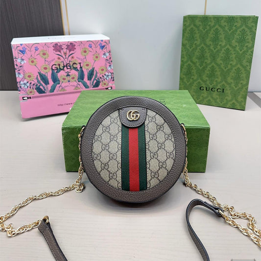 【グッチ】★人気★オフィディアGG ミニ ラウンド関税送料込み