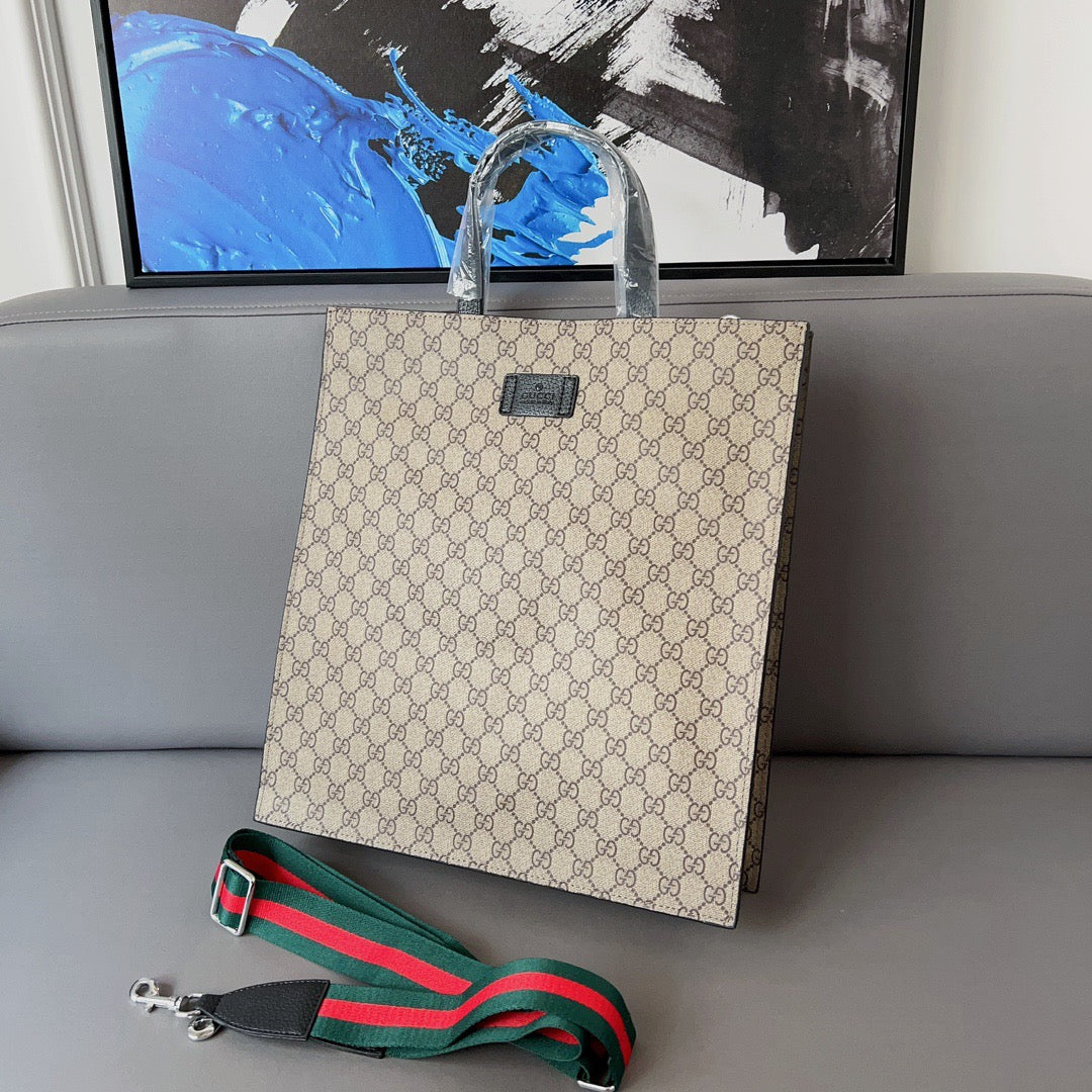 【グッチ】GGスプリーム トートバッグ-選べる4色