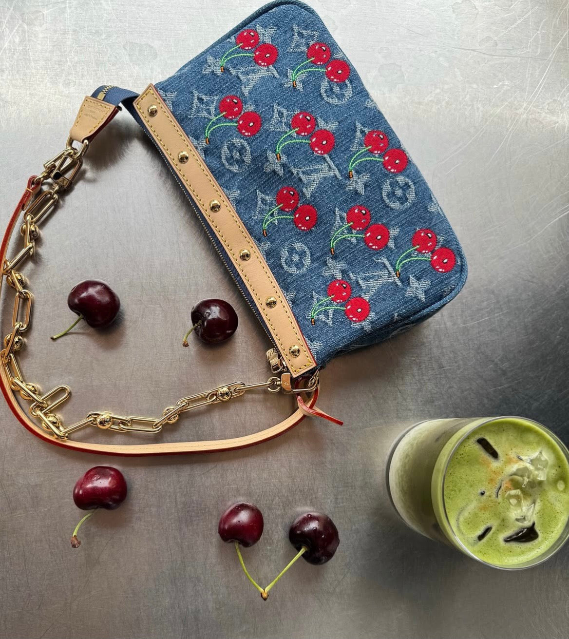 【ルイヴィトン】25SS♪村上隆コラボ♪チェリー ショルダーバッグ