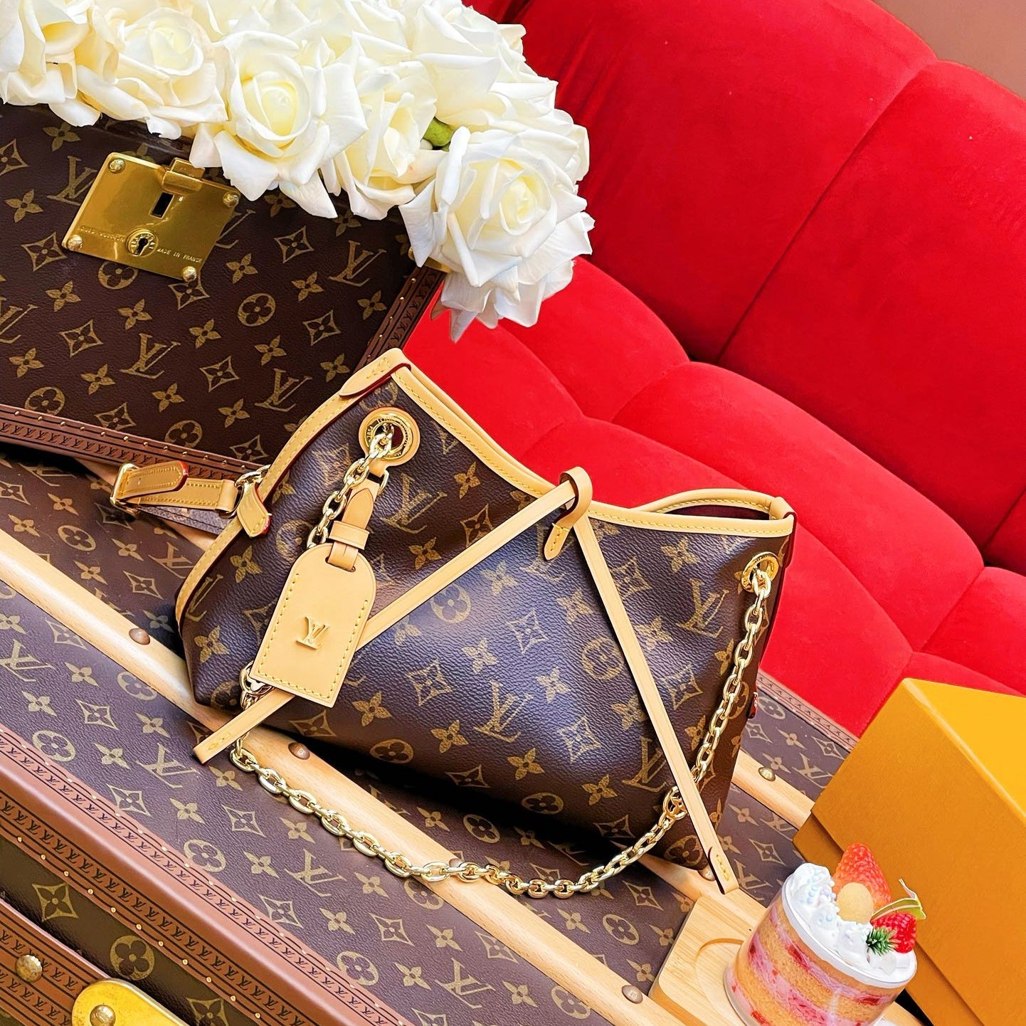 【ルイヴィトン】★大人気★関税送料込み★Carryall BB クロスボディ対応♪