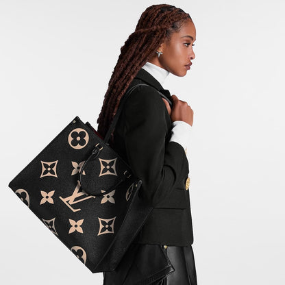 【ルイヴィトン】人気★男女兼用収納力抜群 トートバッグ M45945