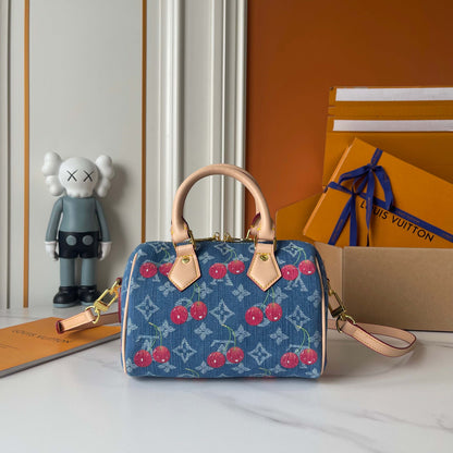 【ルイヴィトン】モノグラム・チェリー スピーディ 20