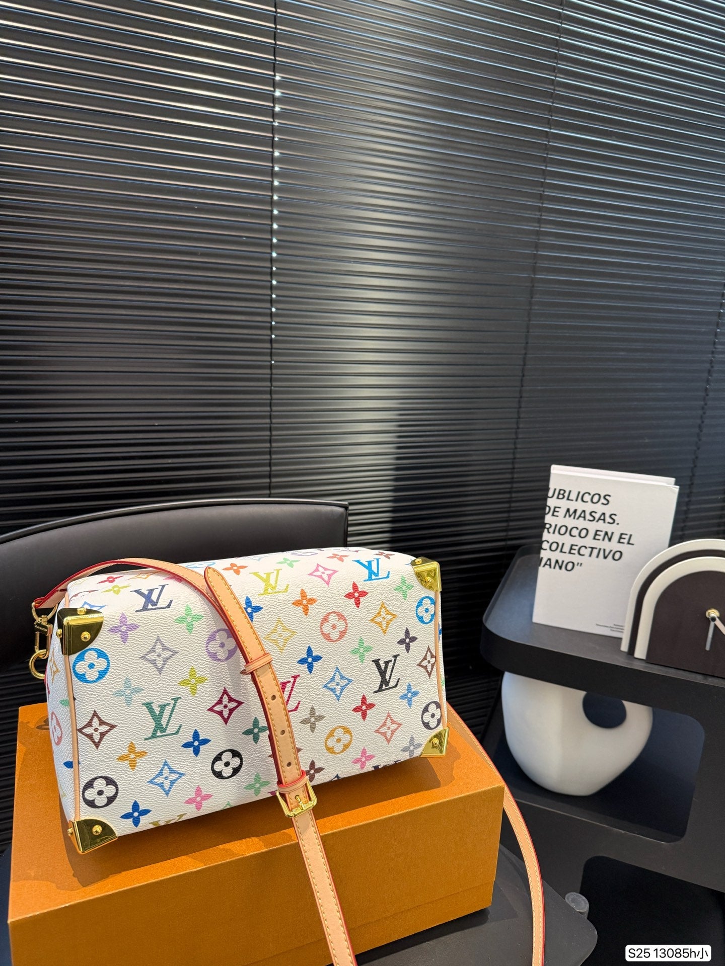 【ルイヴィトン】LV×TMコラボ Speedyバンドリエール25 限定発売中M13085