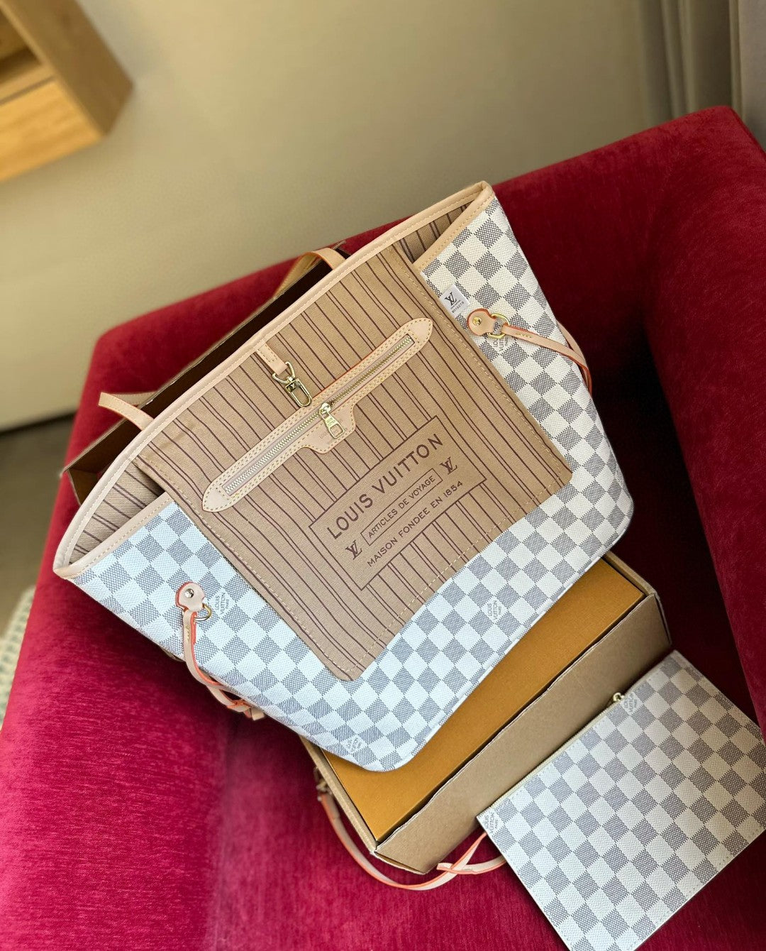 【ルイヴィトン】入手困難・大人気★限定！ネヴァーフル トートバッグ