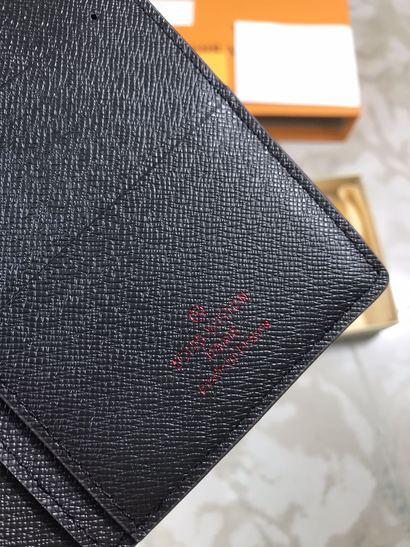 【ルイヴィトン】長財布 ダミエ ポルトフォイユ・ブラザ