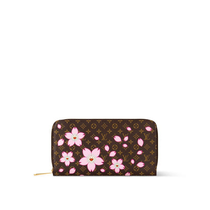 【ルイヴィトン】村上隆コラボ◆折りたたみ財布 桜 限定 M13427  M13433